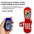 Kit 4 Celular De Brinquedo Com Som E Luz Telefone Infantil - Loja Europio