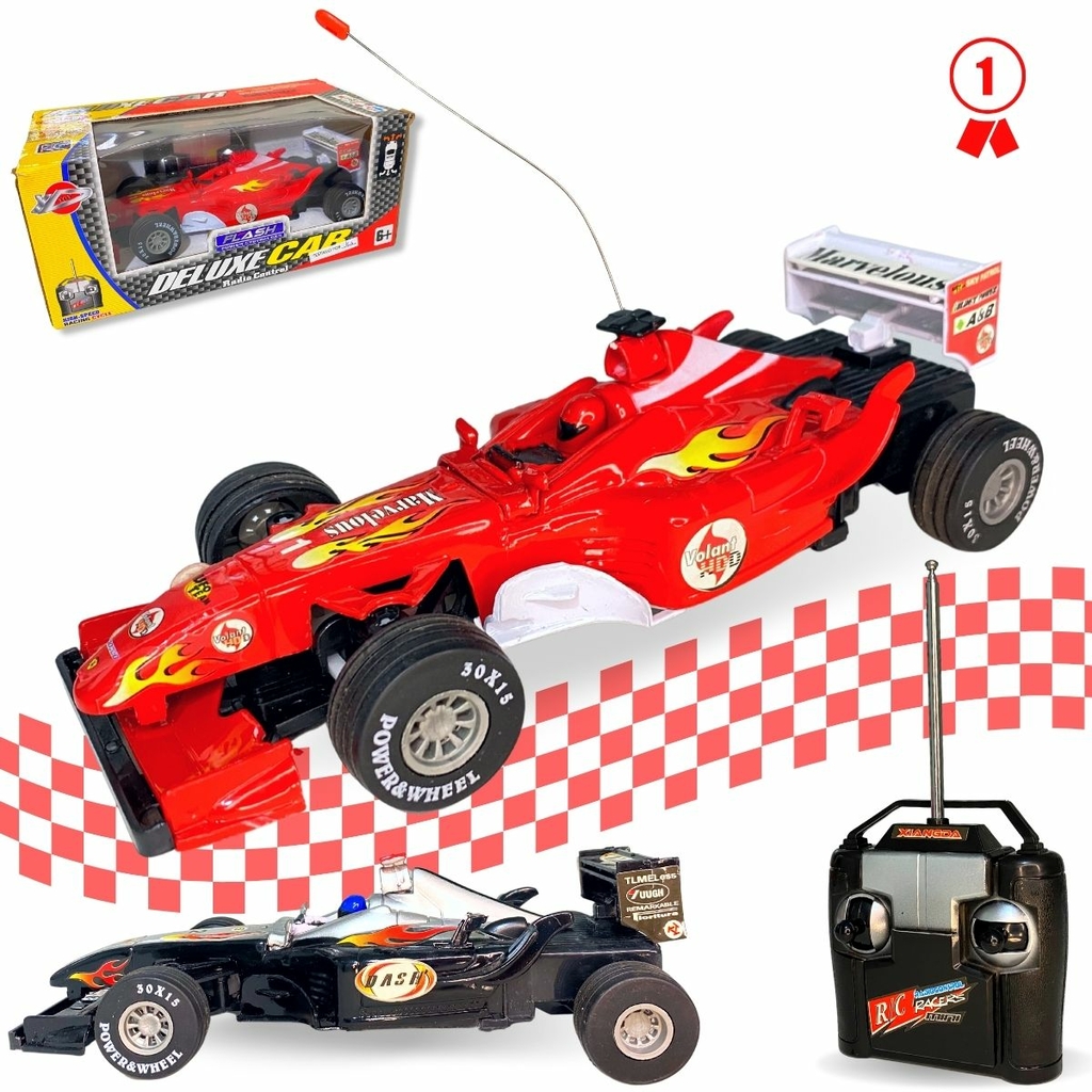 Brinquedo Carrinho De Controle Remoto Formula 1 Infantil