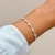 Pulseira zircônias em prata 925 - comprar online