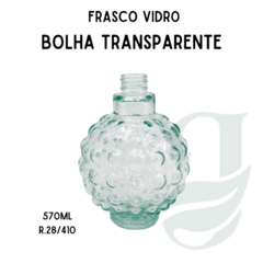 FRASCO VD 570ml R.28/410 BOLHA TRANSP