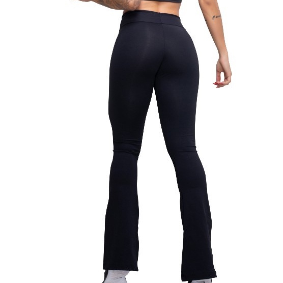 Calça de academia boca de sino sales