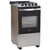 Cocina Whirlpool Acero c/ Encendido Electronico 50cm - comprar online