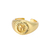 Anéis de Sinete personalizados cor Dourada - loja online