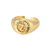 Anéis de Sinete personalizados cor Dourada - loja online