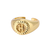 Anéis de Sinete personalizados cor Dourada - comprar online