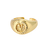 Anéis de Sinete personalizados cor Dourada na internet