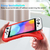 Capa Nintendo Switch Lite Vermelha EVA + 4 Grips + Película na internet