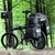 Alforge Para Bike 75 Litros Triplo 3 em 1 - Vira Bolsa e Mochila Com Engate Rápido - Para Bagageiro Traseiro Bicicleta - loja online
