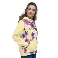 Sudadera con capucha reciclada Flores en internet