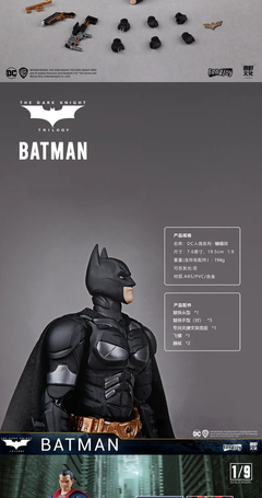 Dawn of Justice figura de acción PA movible colección DC Bruce Wayne Batman mo