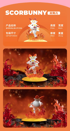 Caja de figuras de Pokémon originales