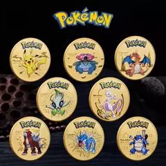 Imagen de Monedas de Pokémon de 8 piezas