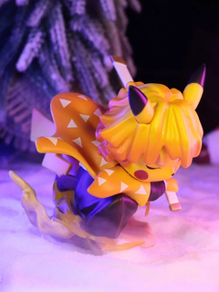 Demon Slayer Pikachu como Agatsuma Zenitsu