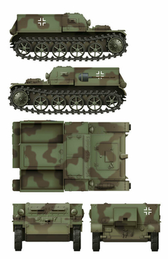 Gepanzerter Munitionsschlepper VK3.02 1/35 - Das Werk 35016 na internet