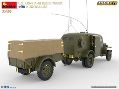 Imagem do Radio Truck K-51 US Army c/atrelado K-52 1/35 - MiniArt 35418