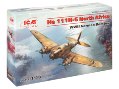 He 111H-6 Norte da África 1/48 - ICM 48265