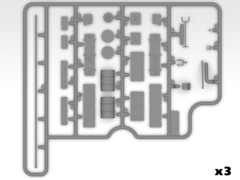 Imagem do WWII German Aircraft Equipment - Equipamentos Luftwaffe 1/48 - ICM 48409