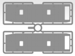 Universal Military Pod and M8A1 US Landing Mat 1/35 - ICM 53201 - comprar online