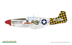 P-51B Mustang w/ Dorsal Fin 1/48 - Edição Profipack Eduard 82108 na internet