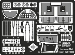 Hurricane Mk. I Expert Set 1/72 - Arma Hobby 70019 - Hey Hobby - Modelismo Extraordinário