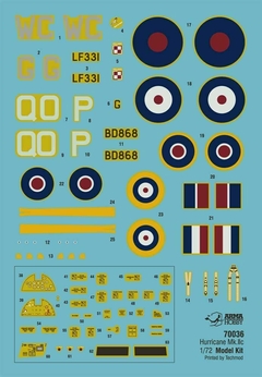 Hurricane Mk. IIc 1/72 - Arma Hobby 70036 - loja online