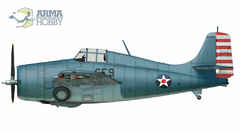 F4F-4 Wildcat Expert Set 1/72 - Arma Hobby 70047 - loja online