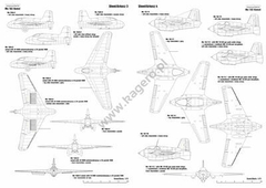 The Messerschmitt Me 163 Komet- Kagero 7117 na internet