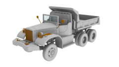 Diamond T 972 Dumptruck – Softcab 1/72 - IBG 72087 na internet