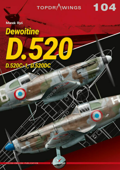 Dewoitine D.520 - Kagero 7104