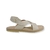 Sandalias beige para niñas, modelo Marieta, ideales para primeros pasos y disfrutar el verano.