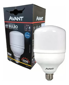 Kit 3 Lampadas Bulbo 30w Branco Quente 3000k Alta Potencia - comprar online