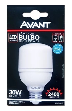 Lampada Bulbo led 30w Biv Branco Frio 6500k Avant - comprar online