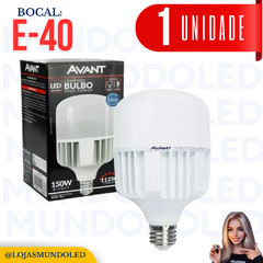 Lâmpada Led Bulbo 150w E40 6500k Alta Potencia Bivolt Avant Cor Da Luz Branco-frio 110v/220v