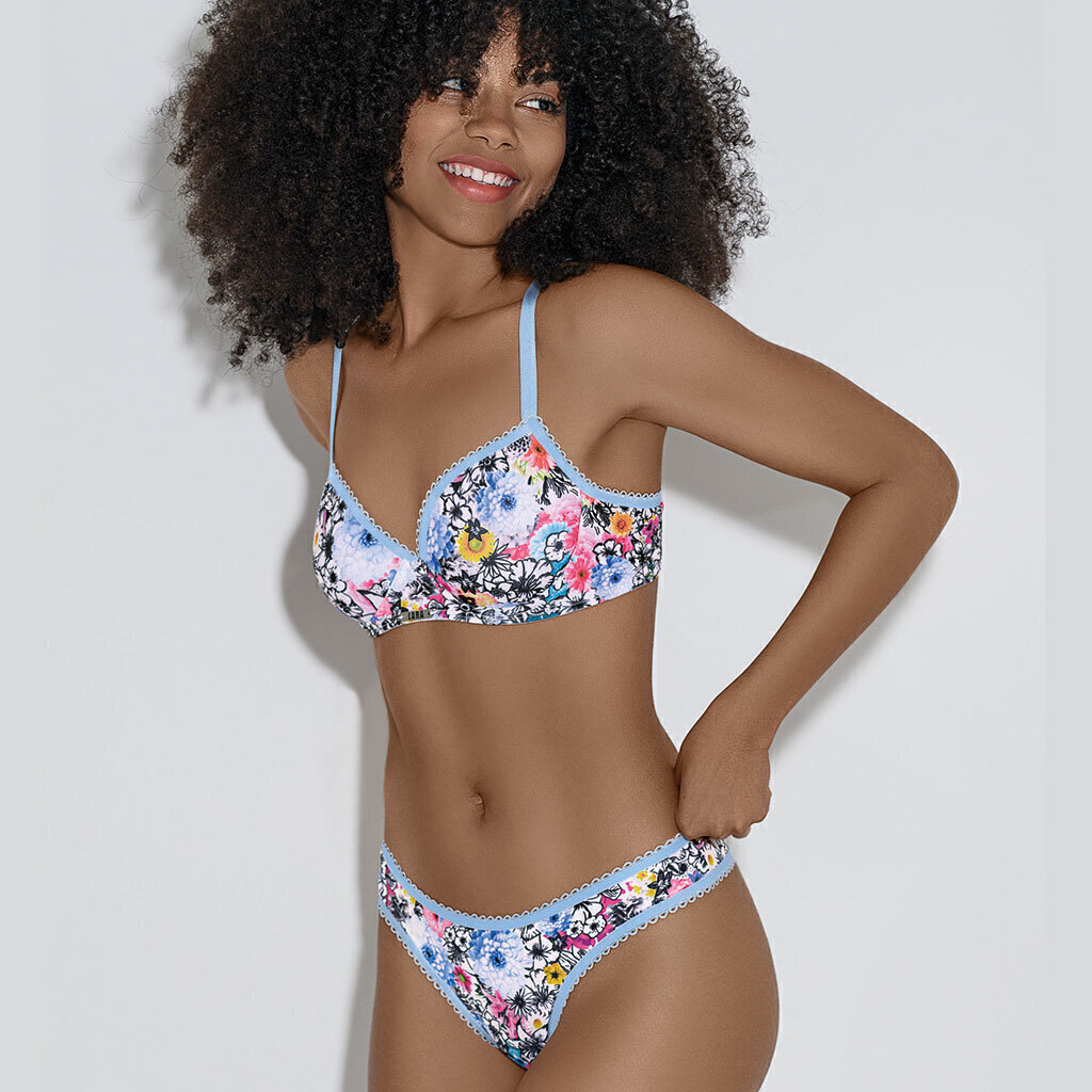 Conjunto Juvenil Lara 5378 Tasa Soft Push Up Less Microfibra