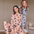 Pijama Jaia 23002 Katar Estampado Corazones - comprar online