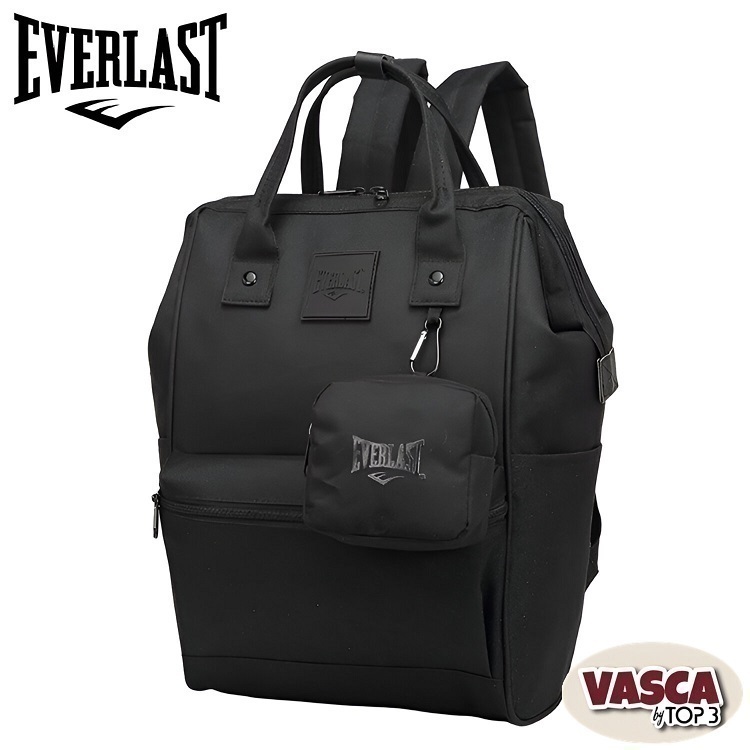MOCHILA BOCA DE PEZ EVERLAST 22204 NEGRO 4790010222047