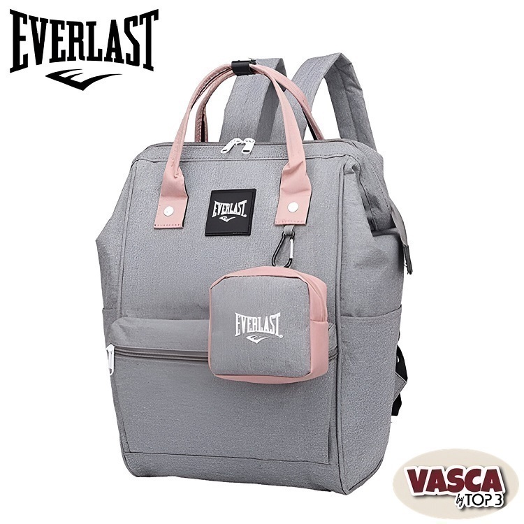 MOCHILA BOCA DE PEZ EVERLAST 22205 GRIS 4790020222051