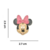 Set de dos pines Mickey y Minnie en internet