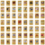 Set de 10 stickers de Carteles de One Piece en internet