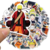 Set de 10 stickers de Naruto en internet