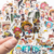 Set de 10 stickers de One Piece en internet