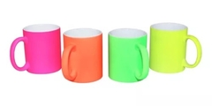 Taza Flúor Importadas Para Sublimar Varios Colores - tienda online