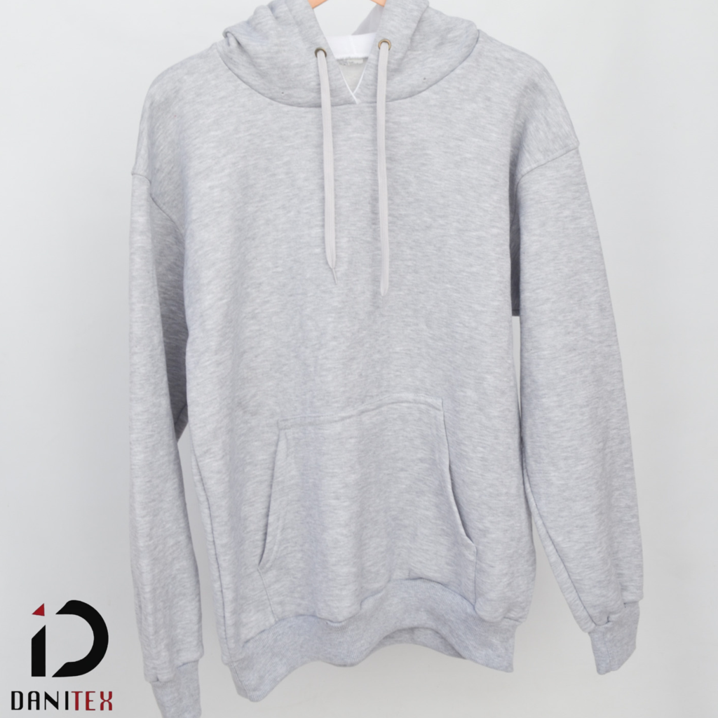 Buzo Canguro Gris Melange Sublimable DANITEX