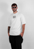Camiseta Oversized White 'Peaceful Mind' Man en internet
