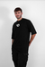 Camiseta Oversized Black 'Stoic Serenity' Man - comprar online