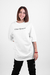 Camiseta Oversized White 'Resilience Statement' Woman en internet