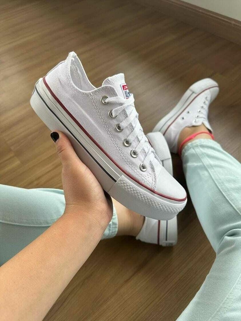All star sales branco plataforma original