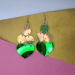 Holo + Hearts Earrings (many colours) - buy online