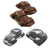 Forma de Acetato Chocolate Fusquinha Fusca Carro Antigo