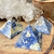 "Natural Sodalite Pyramid Trio on Carved Wooden Log for Mental Clarity and Focus"

Enhance your space with our natural Sodalite pyramid trio, elegantly displayed on a hand-carved wooden log. Known for promoting mental clarity and focus, these Sodalite pyr